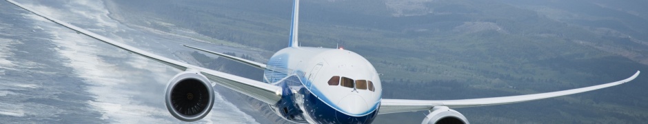 Boeing 787 Dreamliner Flying