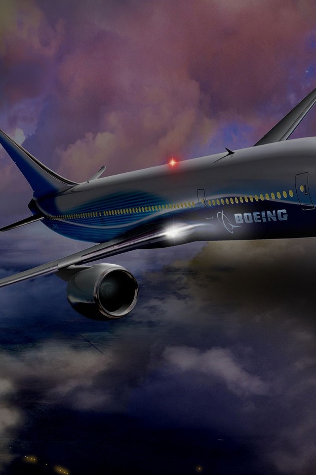 Boeing Night Flight