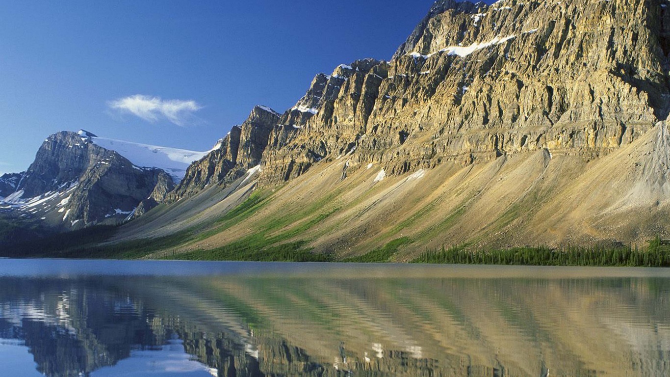 Bow Lake Rockies Canada