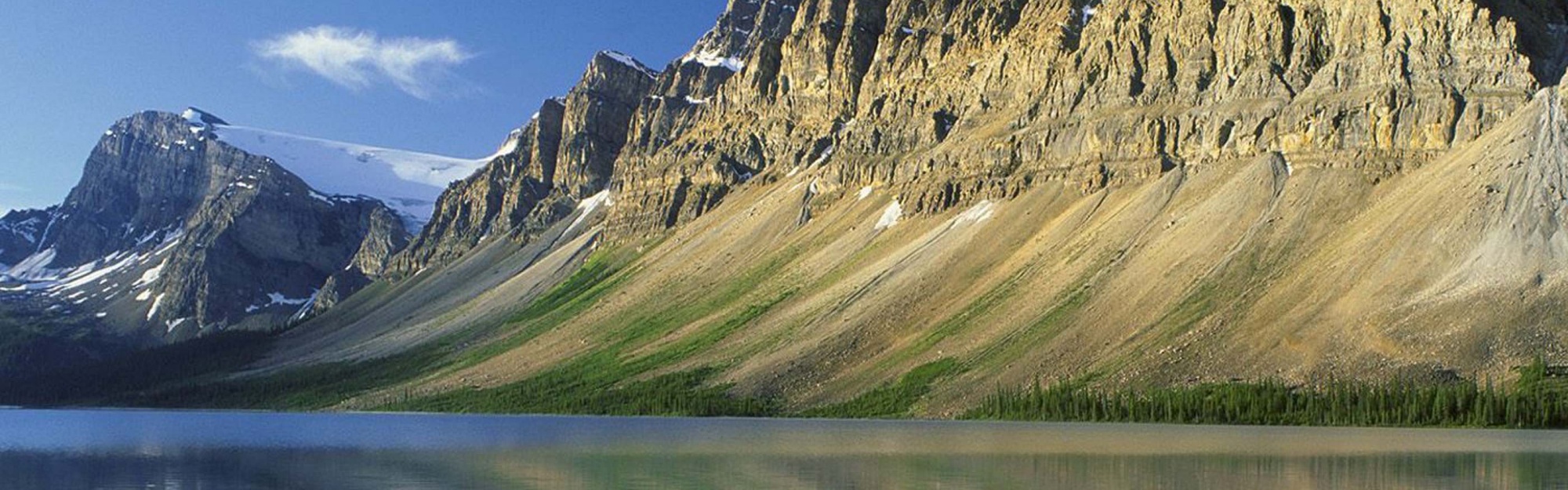 Bow Lake Rockies Canada