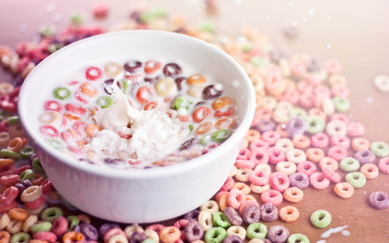 Bowl Of Cereal And Milk