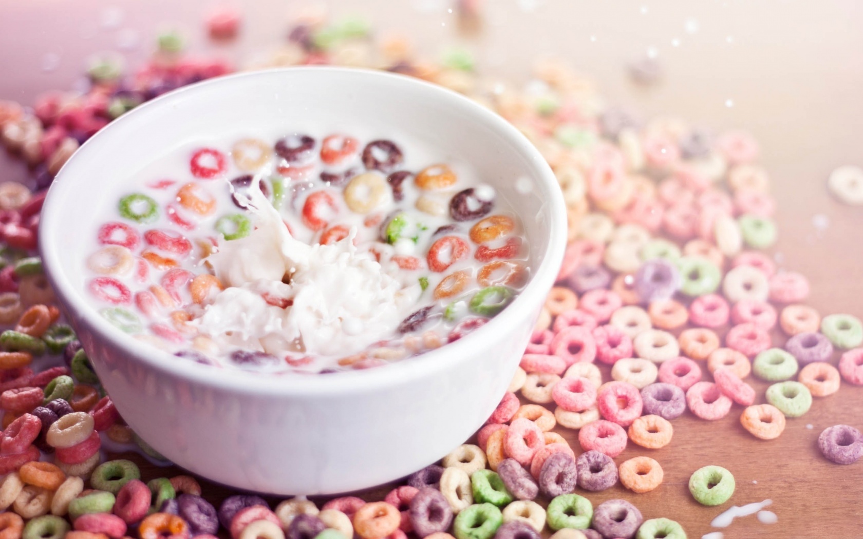 Bowl Of Cereal And Milk