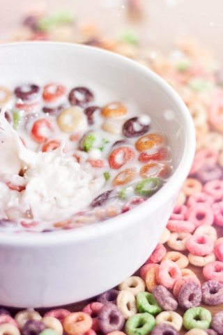 Bowl Of Cereal And Milk