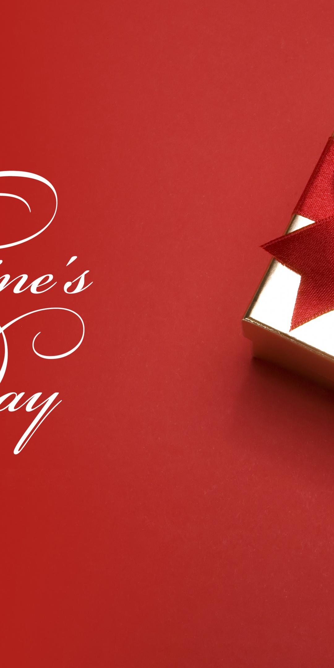 Box Ribbon Gift For Valentine Day