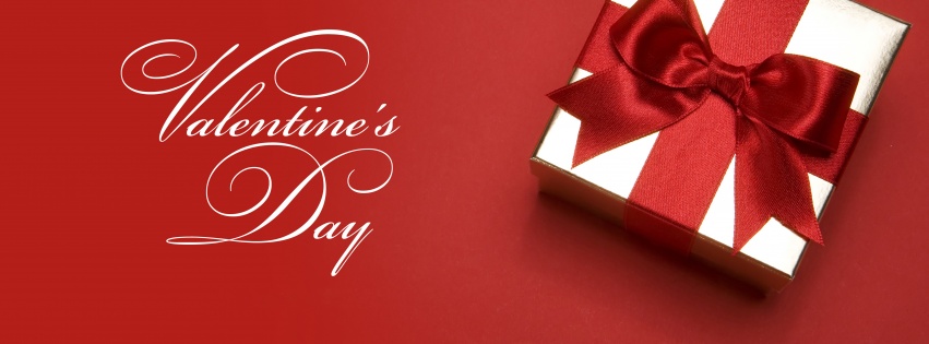 Box Ribbon Gift For Valentine Day