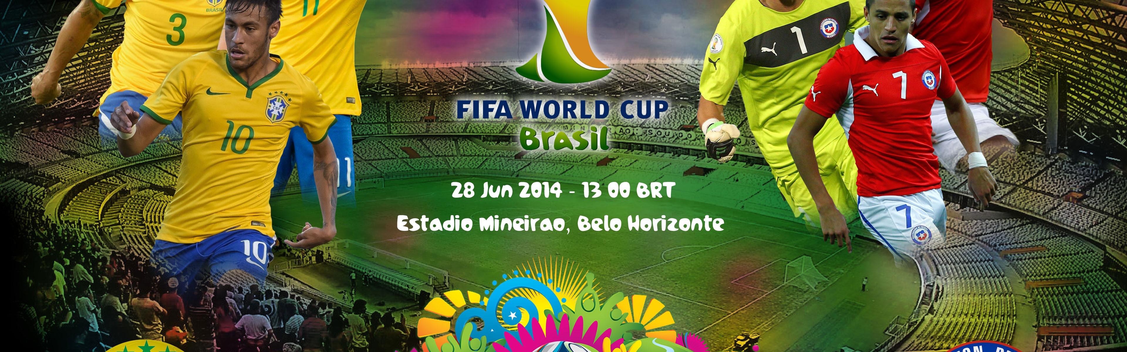 Brazil Vs Chile World Cup 2014