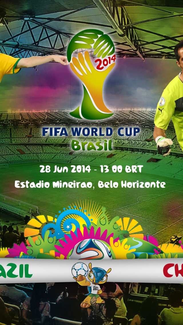 Brazil Vs Chile World Cup 2014