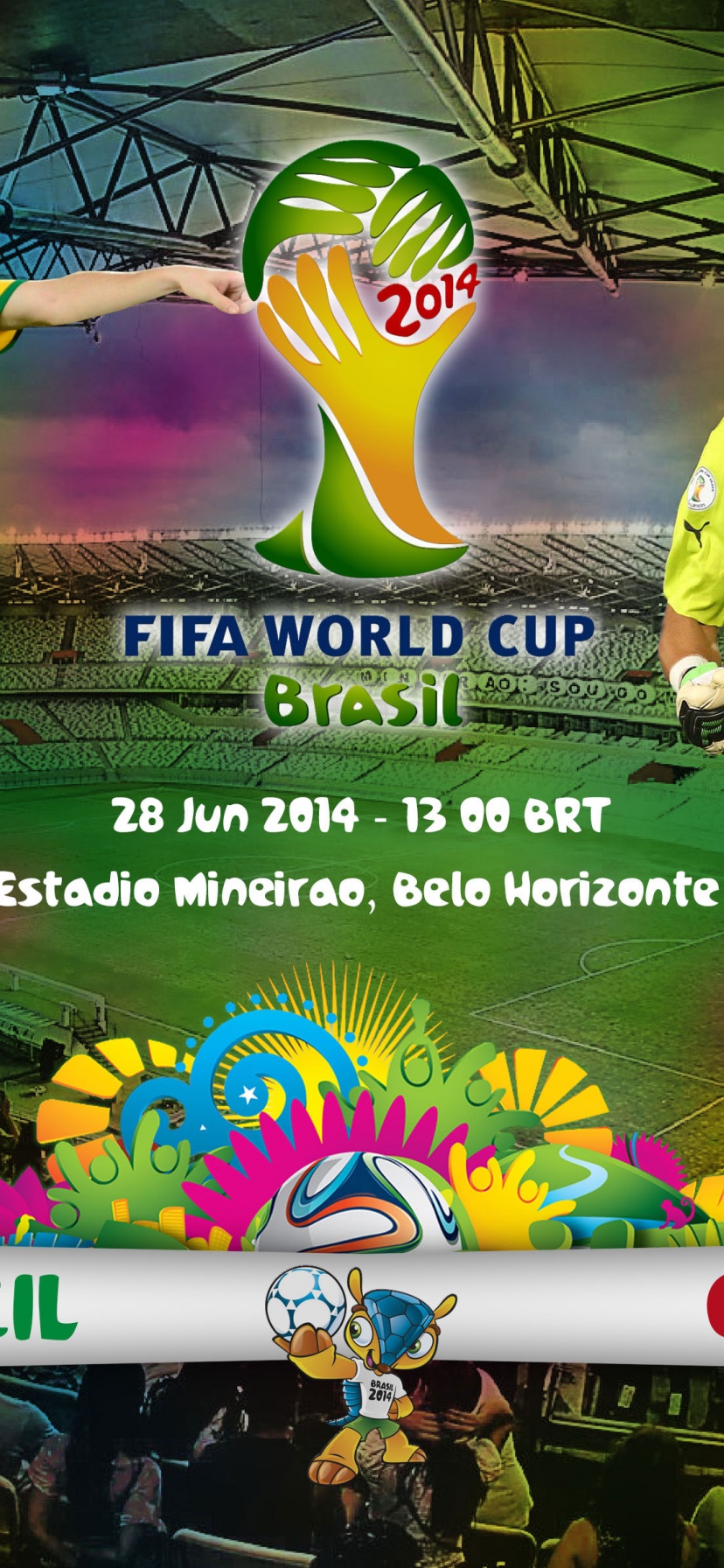 Brazil Vs Chile World Cup 2014