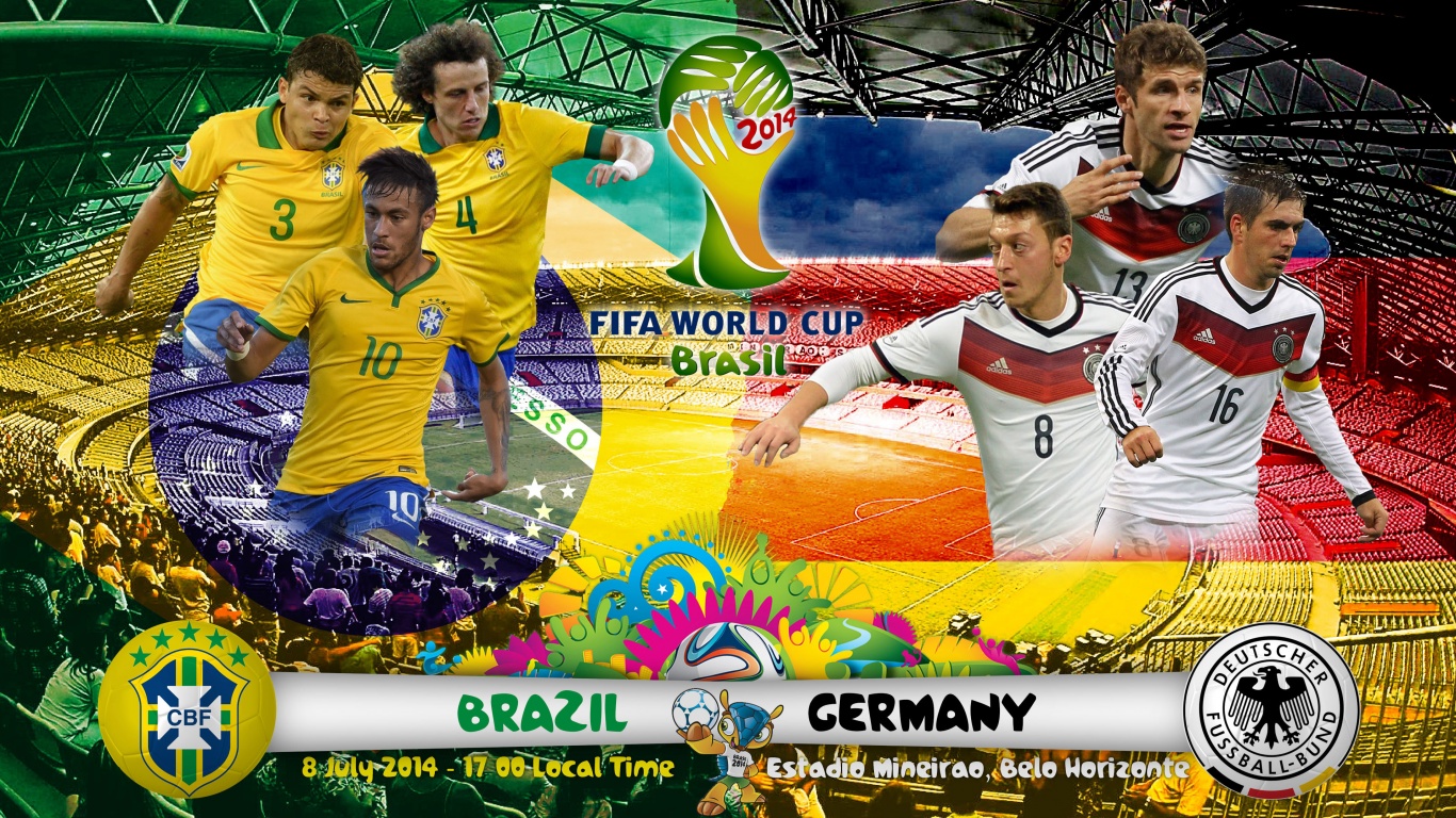 Brazil Vs Germany WC 2014 Semifinals