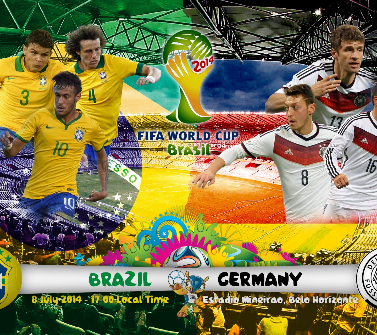 Brazil Vs Germany WC 2014 Semifinals