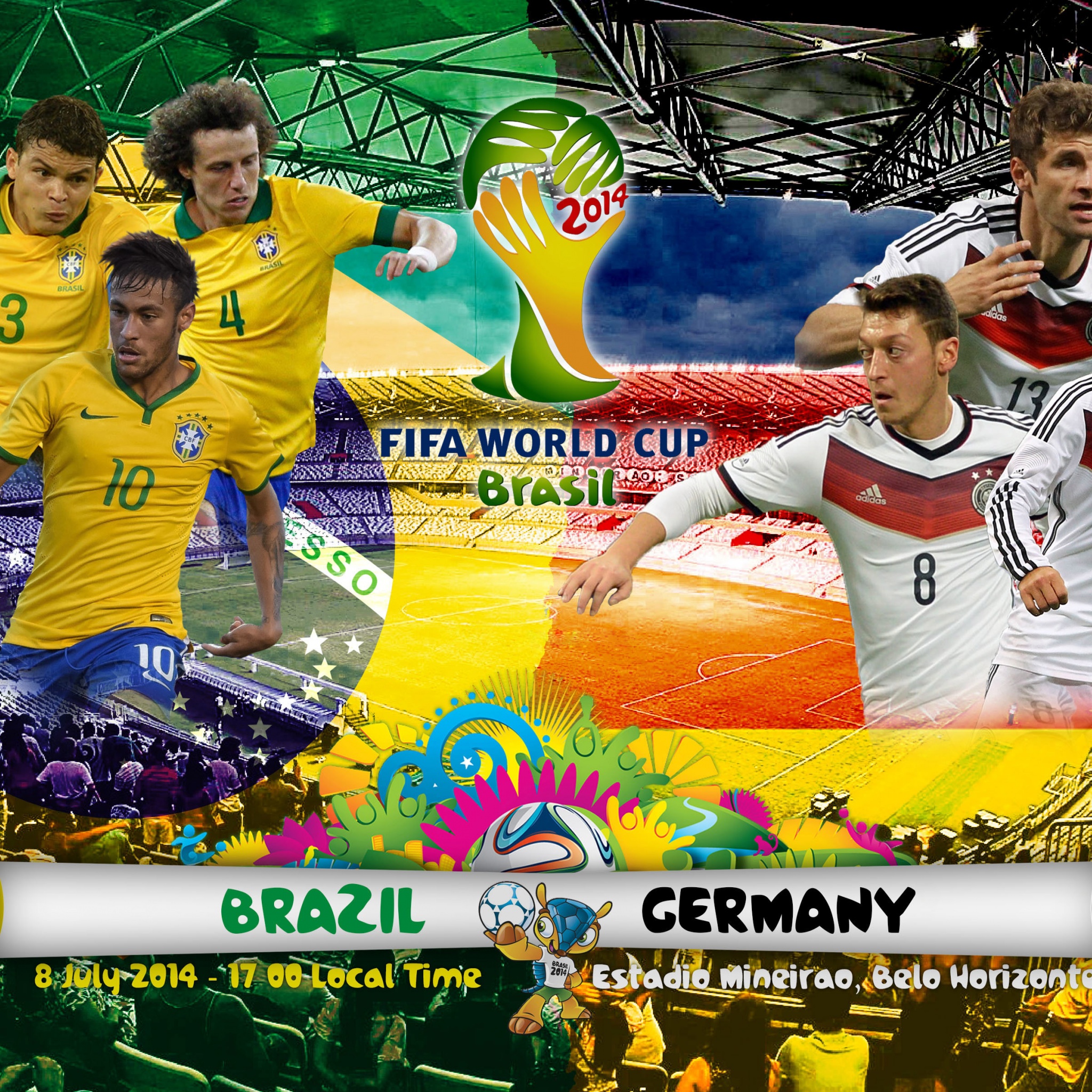 Brazil Vs Germany WC 2014 Semifinals