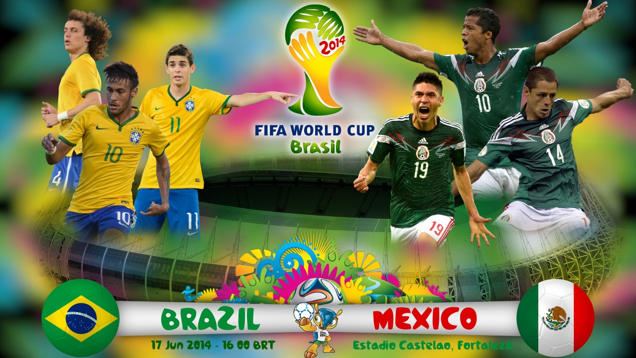 Brazil Vs Mexico 2014 Football Match