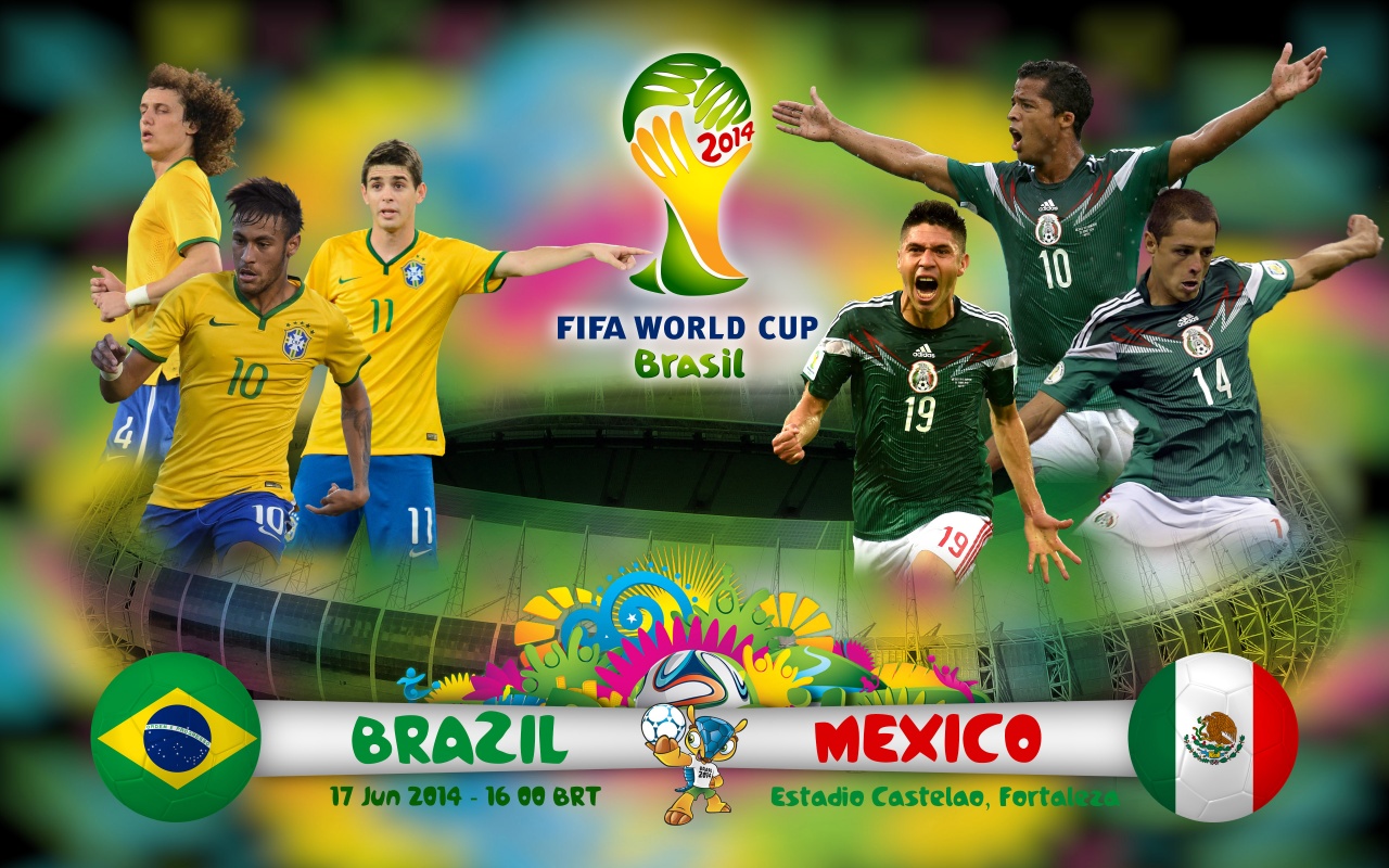 Brazil Vs Mexico 2014 Football Match