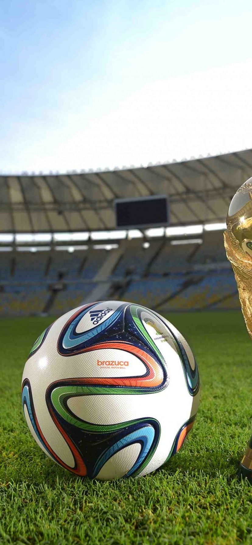 Brazuca Ball World Cup Trophy 2014