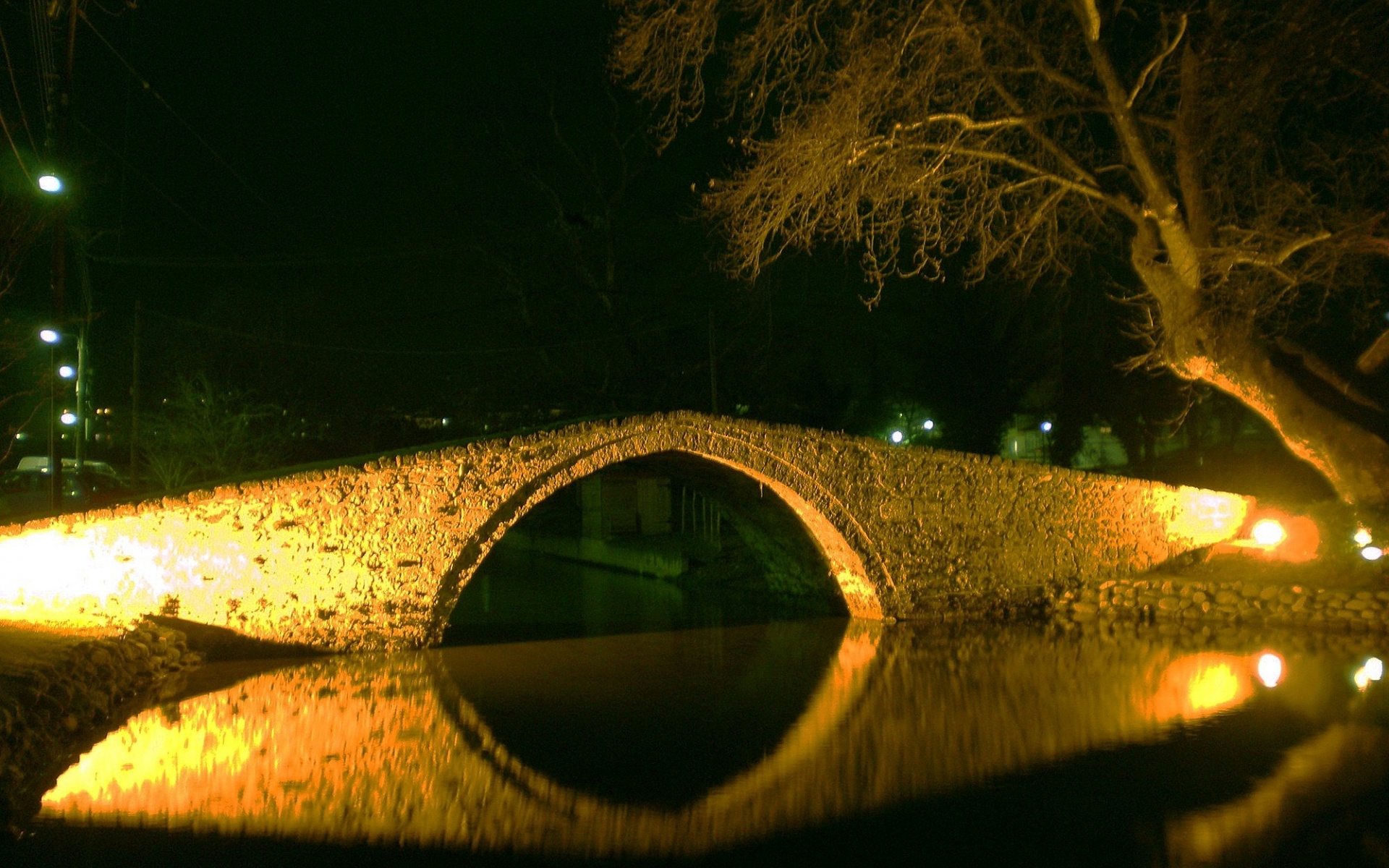 Bridge In Edessa Pella Makedonia Thraki Greece