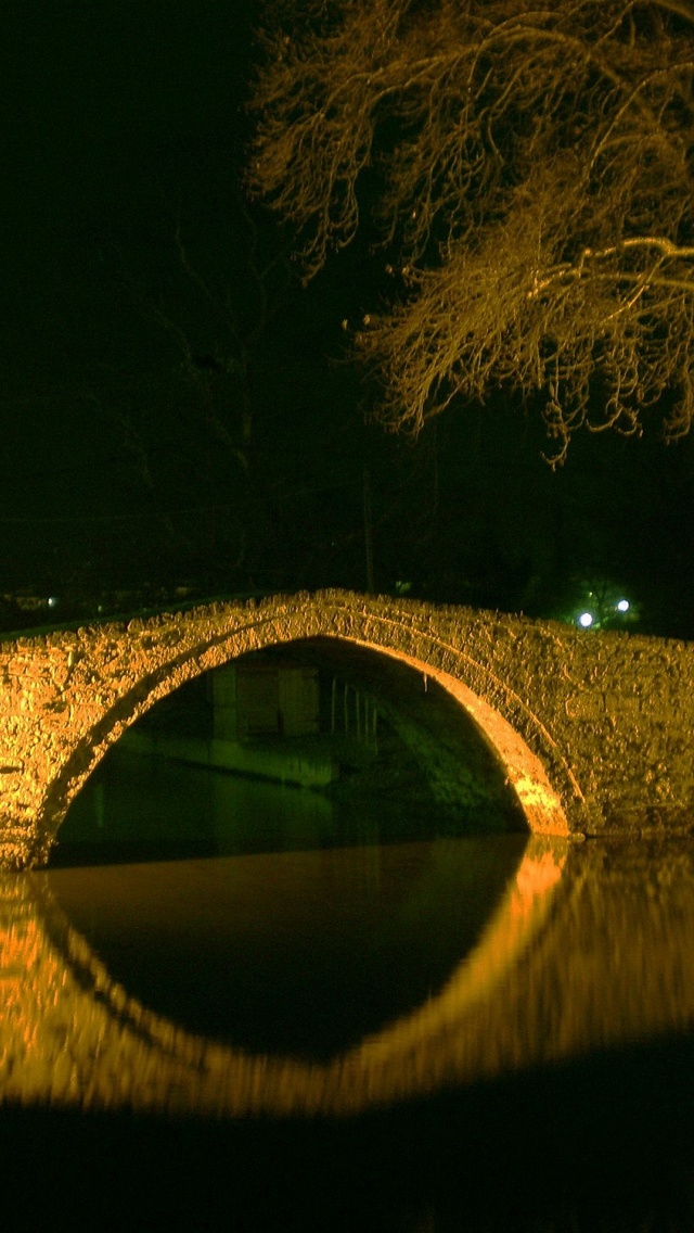 Bridge In Edessa Pella Makedonia Thraki Greece