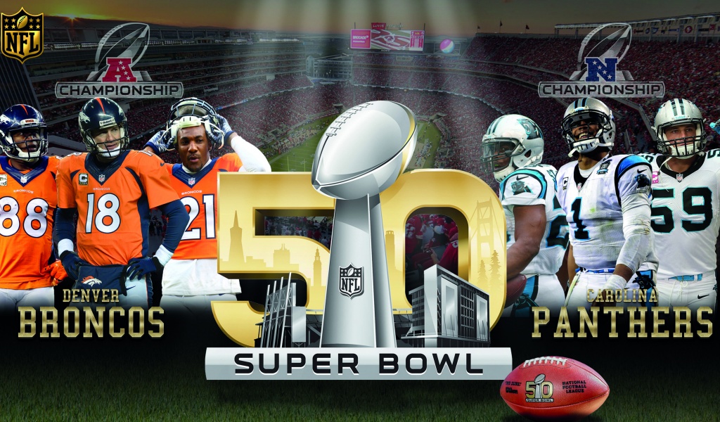 Broncos Vs Panthers Super Bowl 50