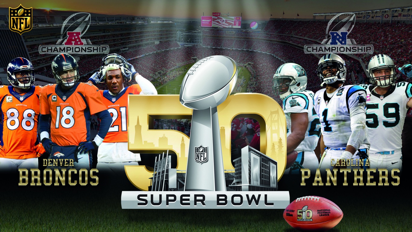 Broncos Vs Panthers Super Bowl 50