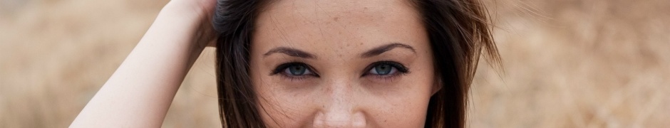 Brunette Hairstyle Wind Face Freckles Smile