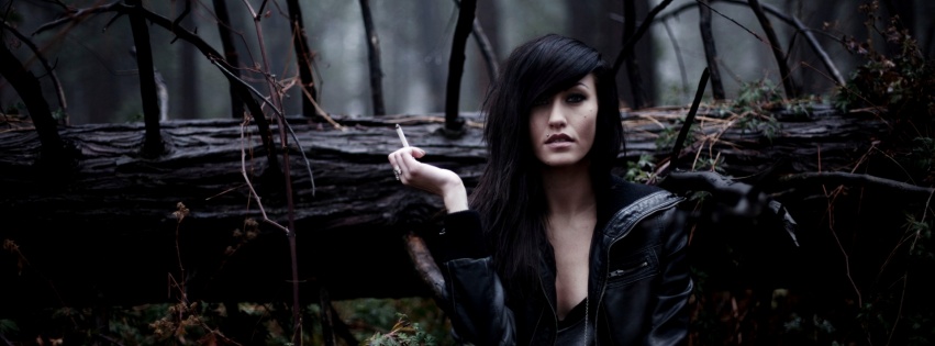 Brunettes Women Forest Jackets Piercings Lauren Black Clothes Taylor Mccutchan