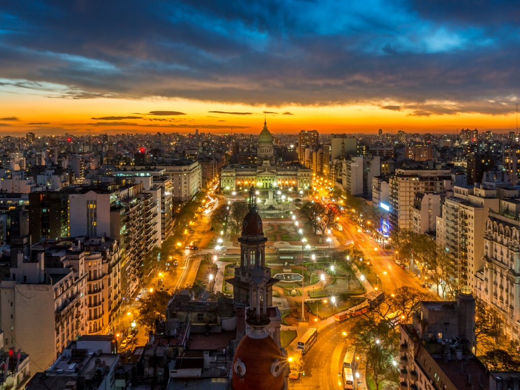 Buenos Aires Lights Argentina