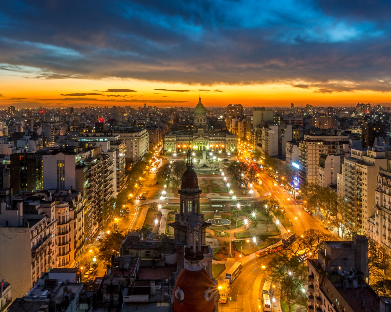 Buenos Aires Lights Argentina