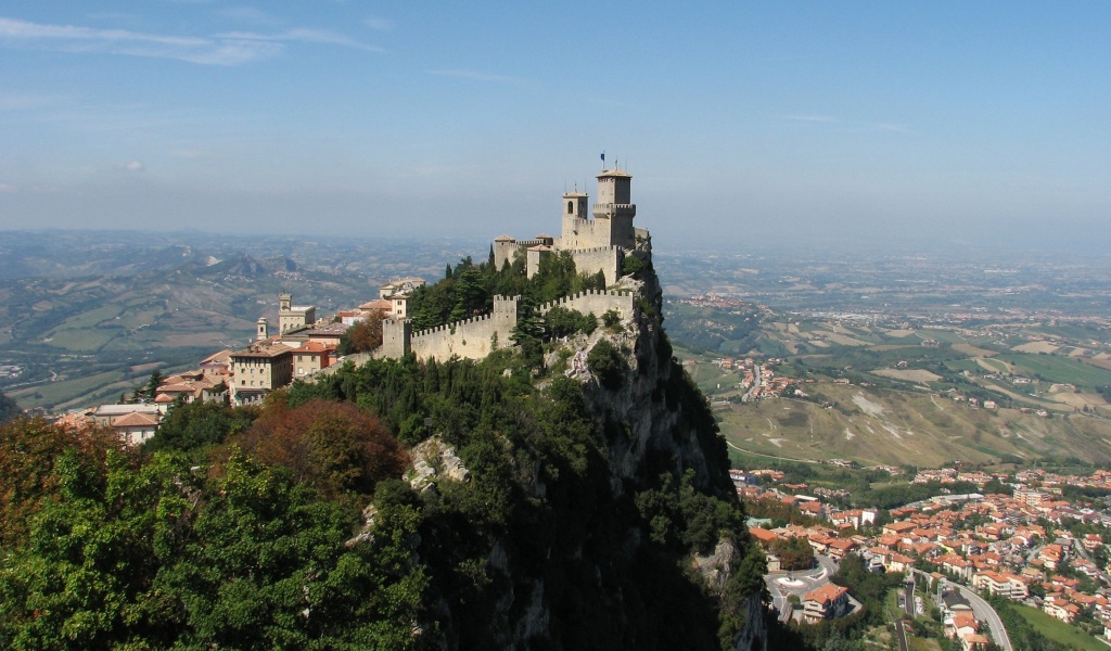 Buildings Landscape City Of San Marino San Marino