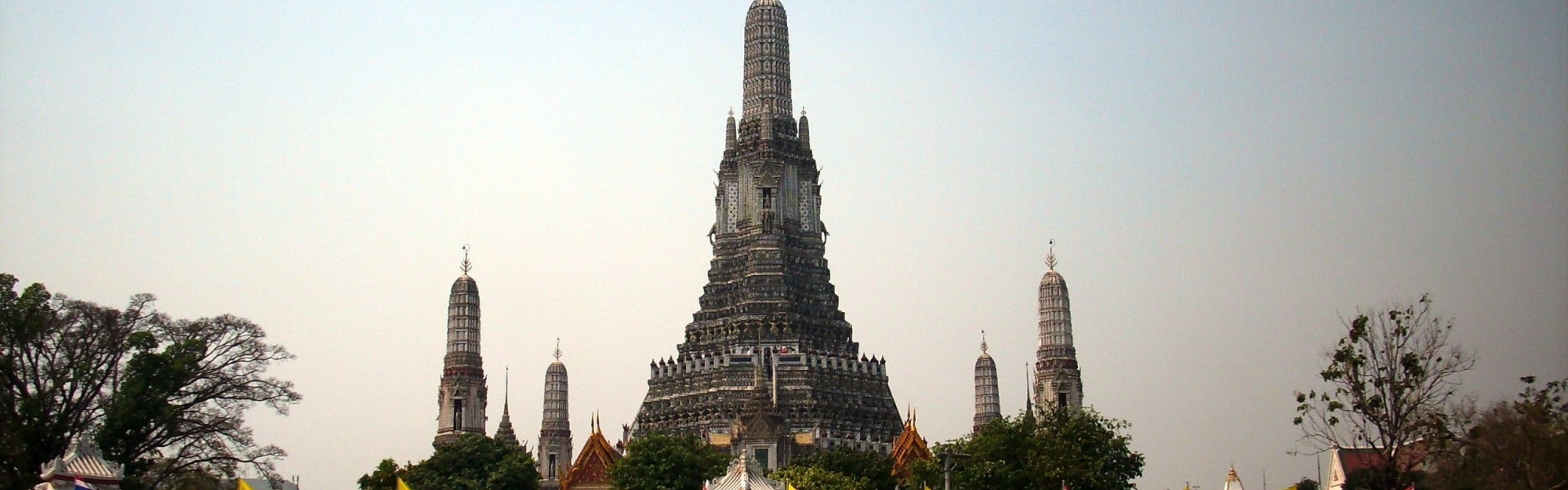 Buildings Landscape Wat Arun Bangkok Yai Bangkok Thailand