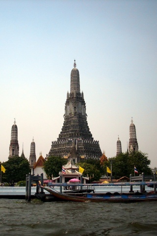 Buildings Landscape Wat Arun Bangkok Yai Bangkok Thailand