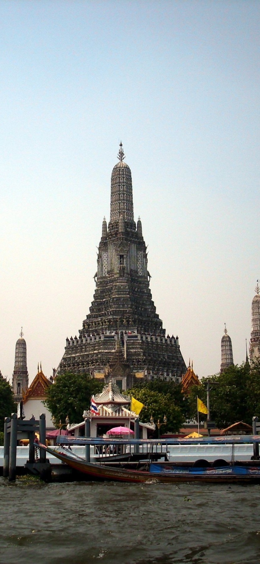 Buildings Landscape Wat Arun Bangkok Yai Bangkok Thailand