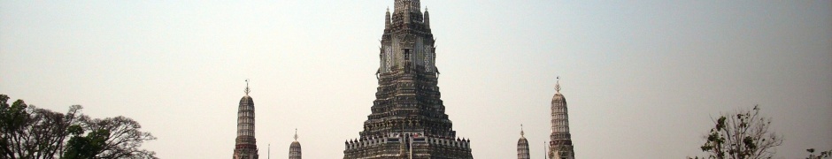 Buildings Landscape Wat Arun Bangkok Yai Bangkok Thailand