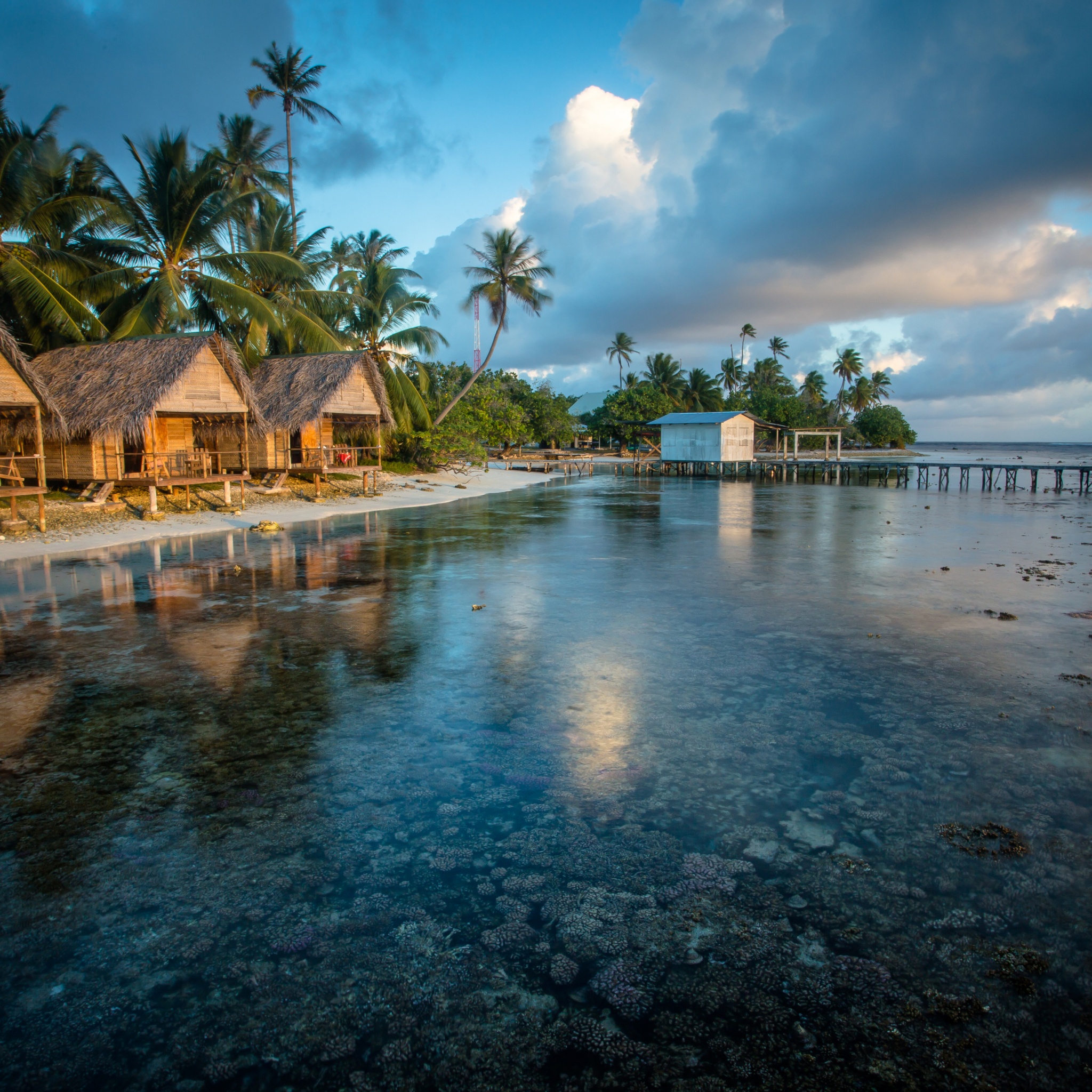 Bungalows In French Polynesia