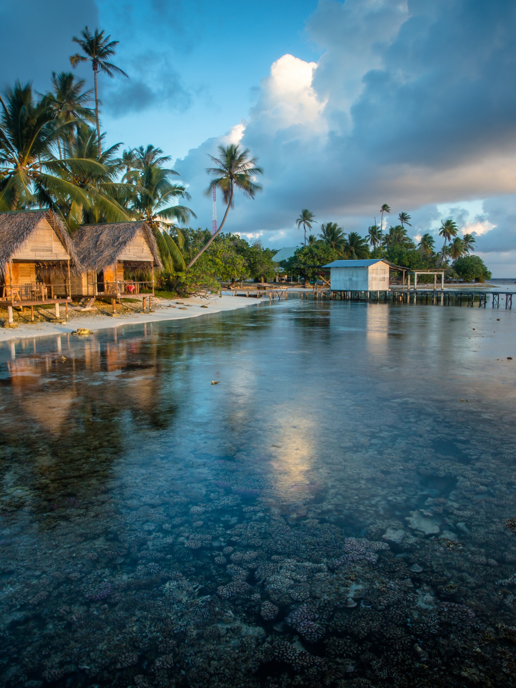 Bungalows In French Polynesia