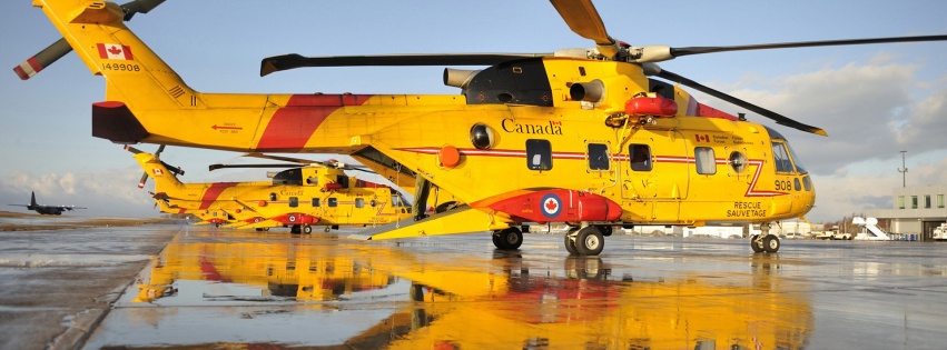 Canada Rescue Helicopter