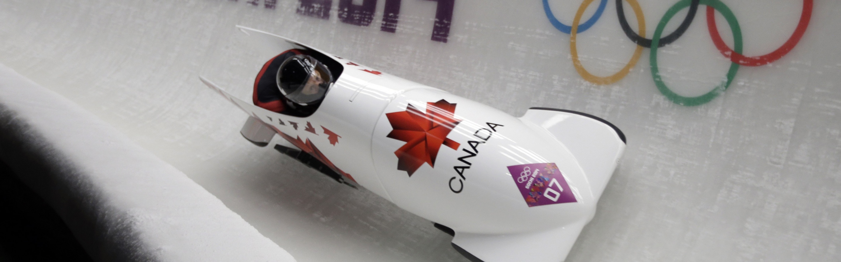 Canadian Bobsled Team In Sochi