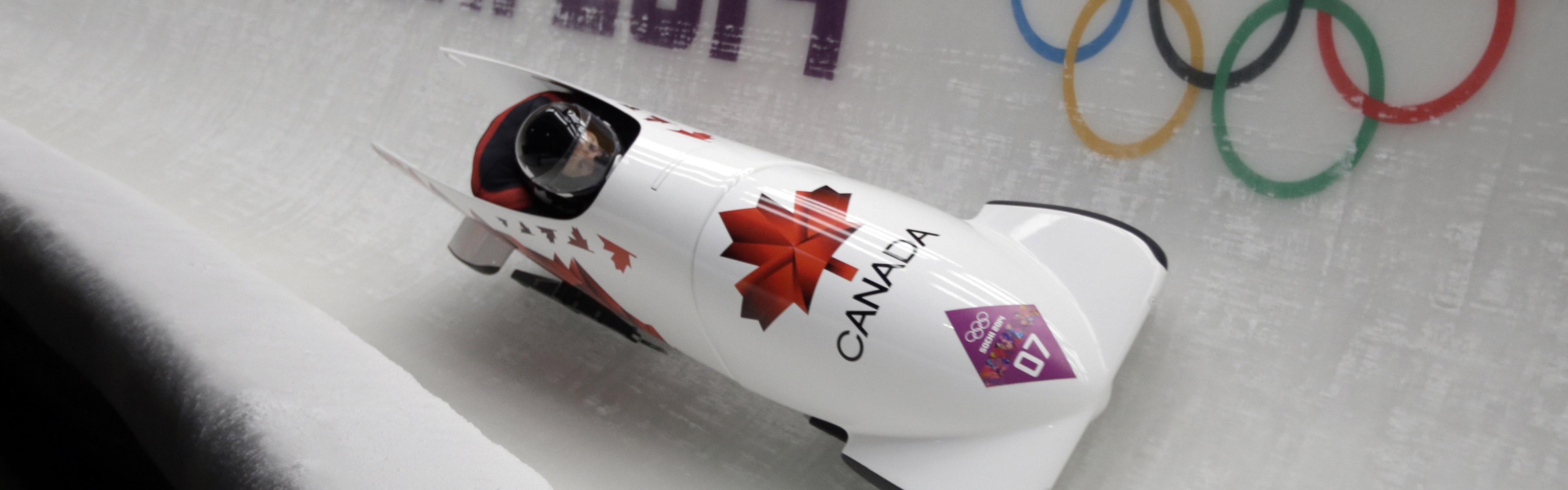 Canadian Bobsled Team In Sochi