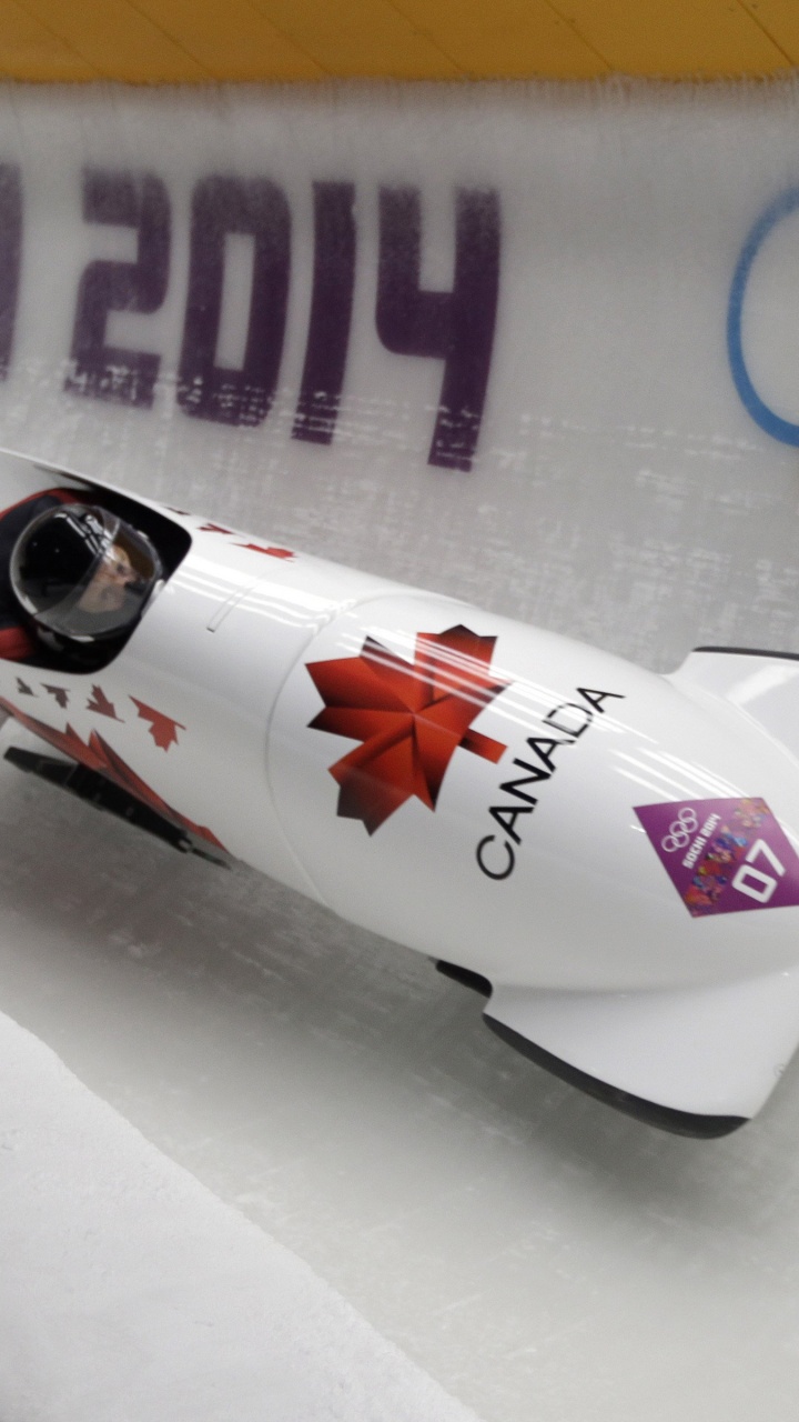 Canadian Bobsled Team In Sochi