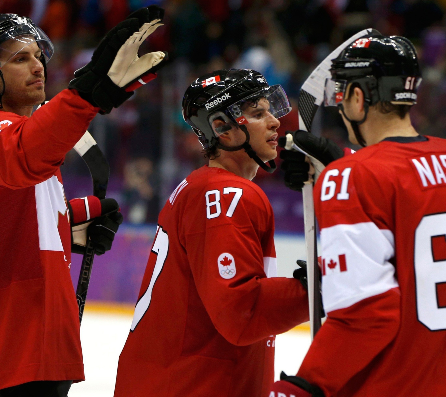 Canadian Ice Hockey Players In Sochi