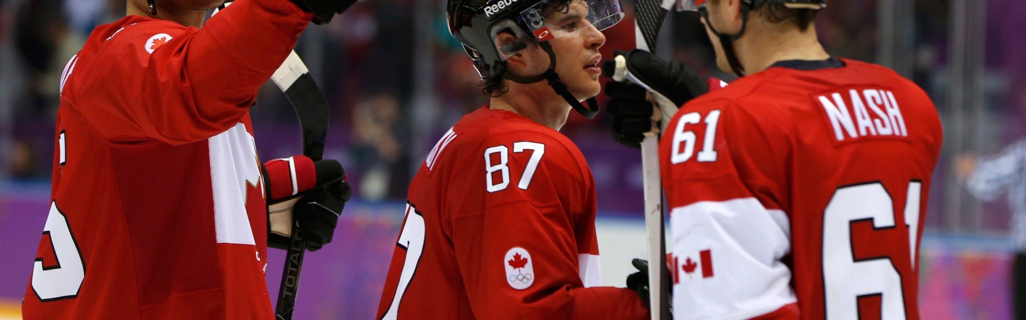 Canadian Ice Hockey Players In Sochi