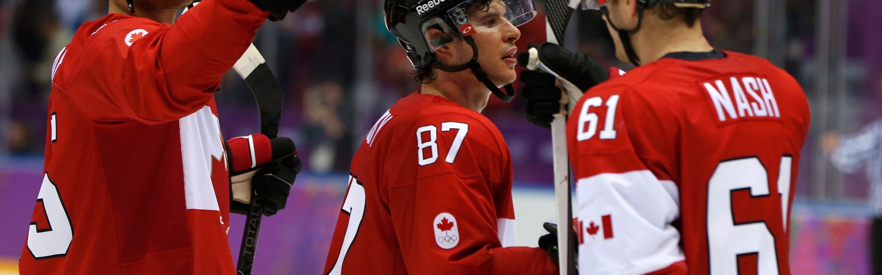 Canadian Ice Hockey Players In Sochi