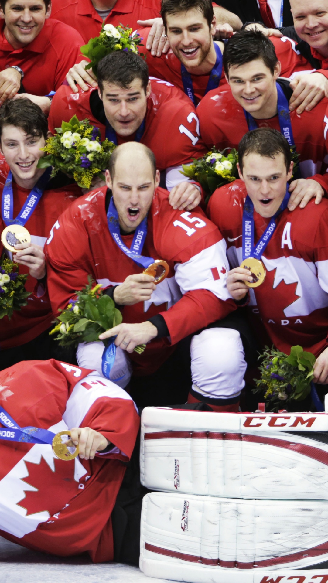 Canadian Ice Hockey Team Gold Sochi