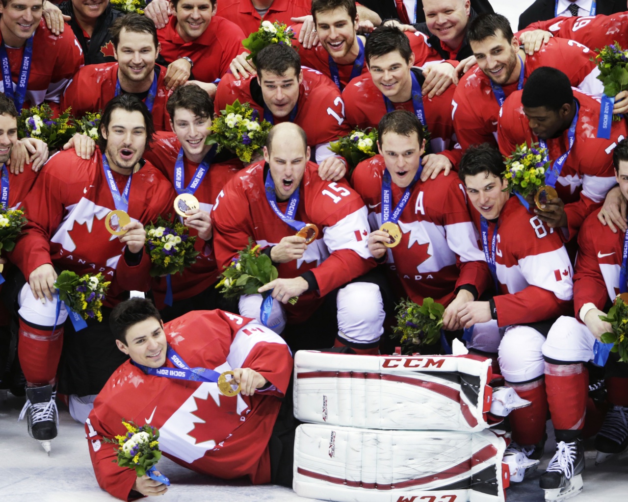 Canadian Ice Hockey Team Gold Sochi