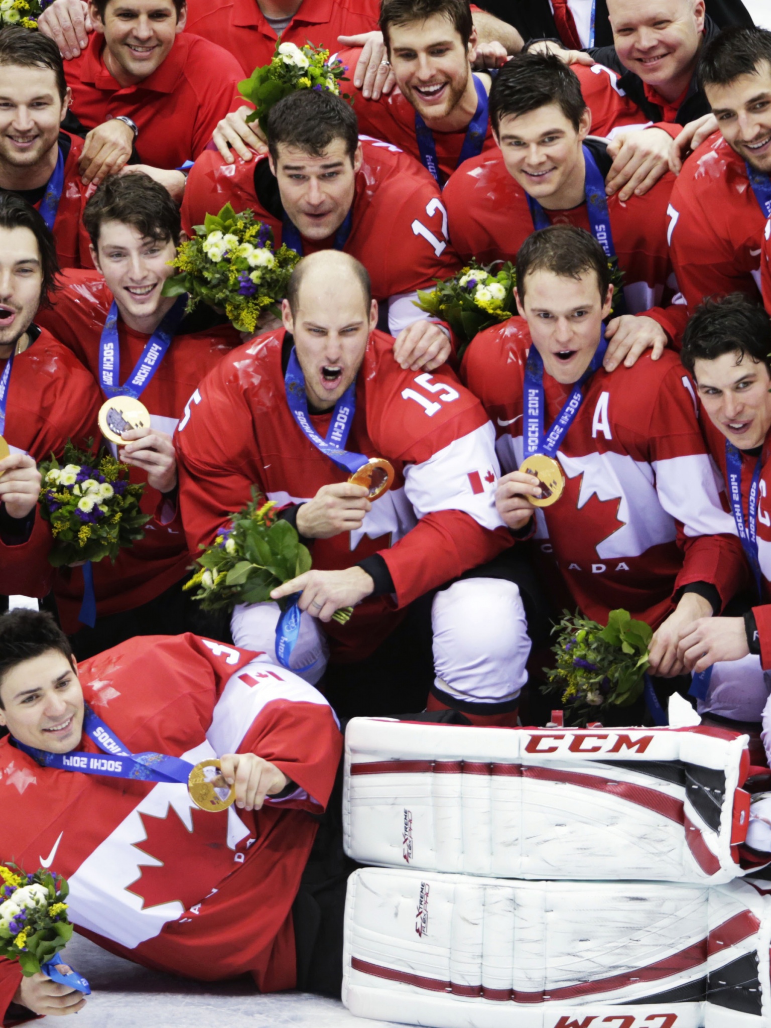 Canadian Ice Hockey Team Gold Sochi