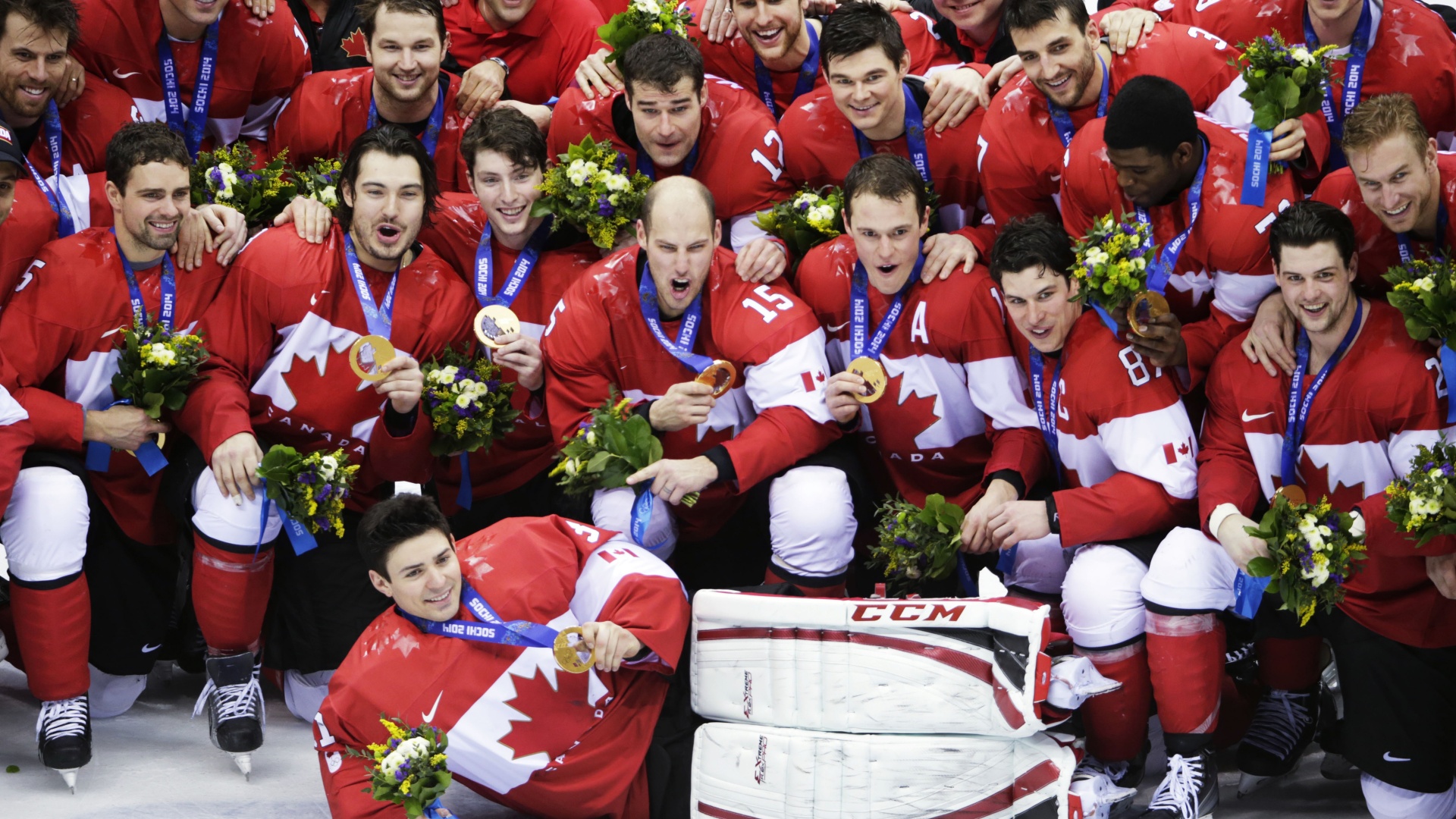 Canadian Ice Hockey Team Gold Sochi