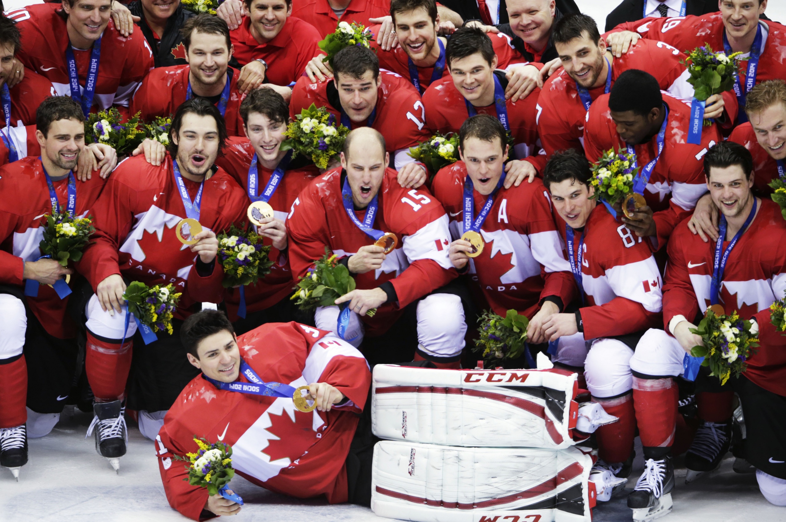 Canadian Ice Hockey Team Gold Sochi