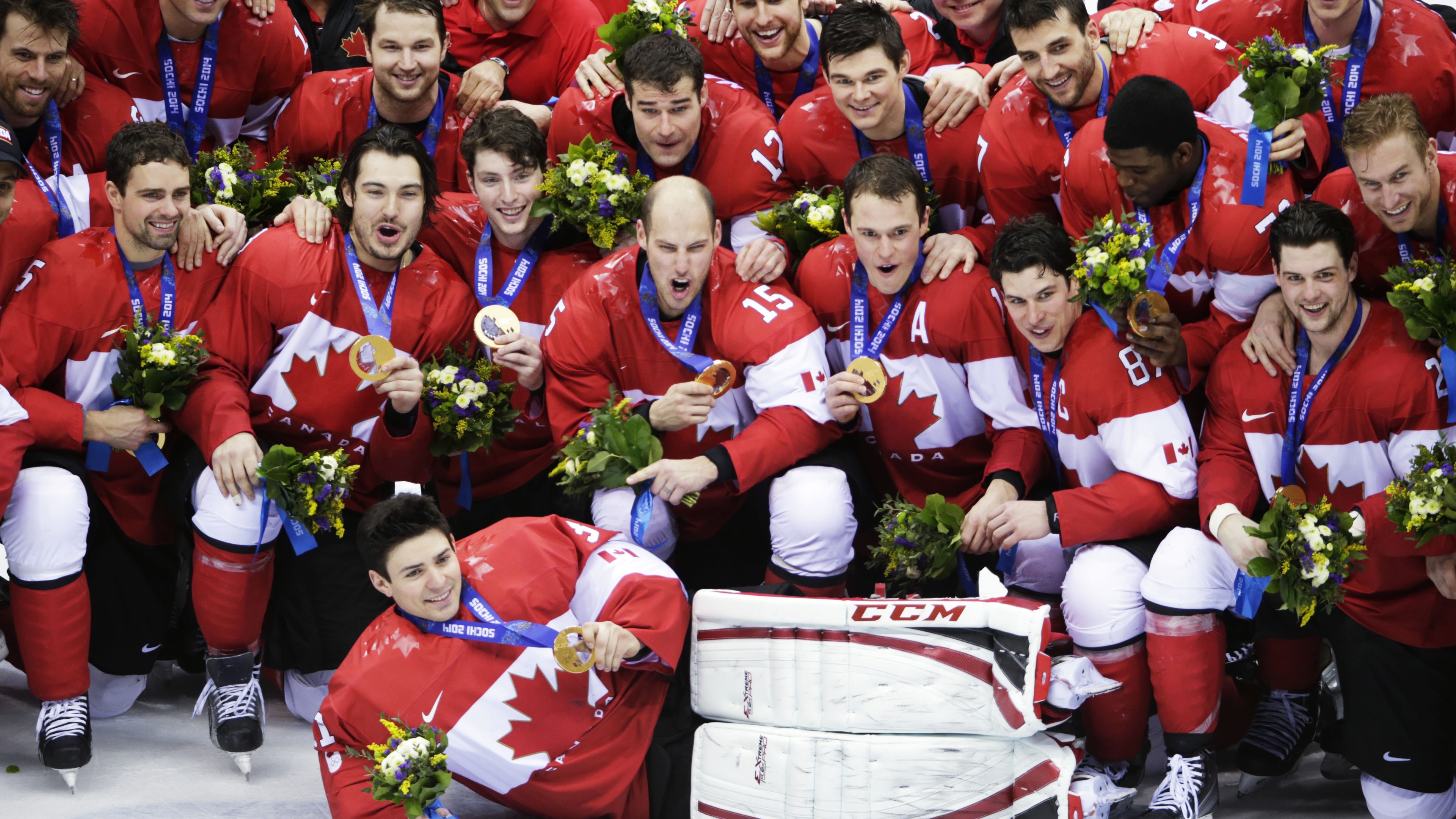 Canadian Ice Hockey Team Gold Sochi