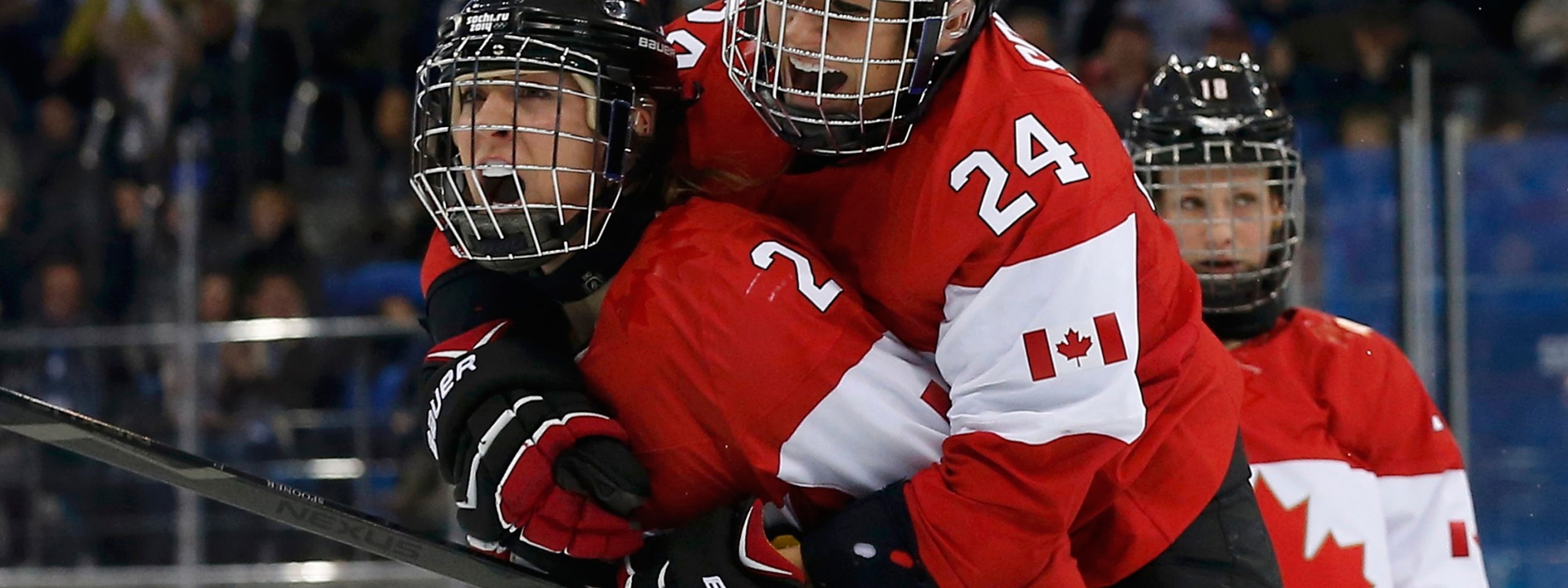 Canadian Ice Hockey Women Team Sochi