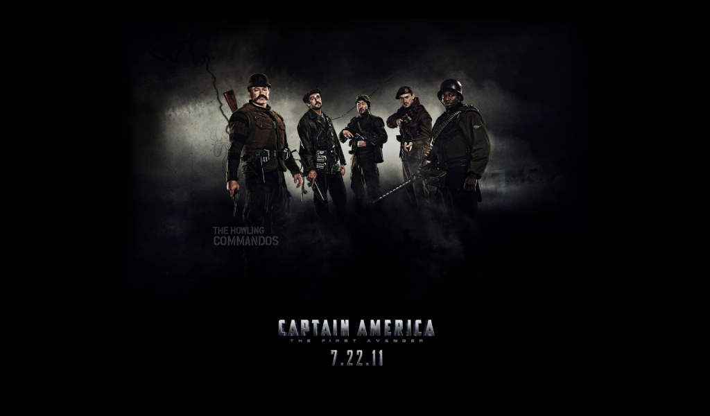 Captain America Movie Wallpaper Commandos