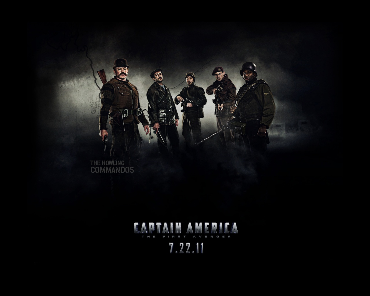 Captain America Movie Wallpaper Commandos