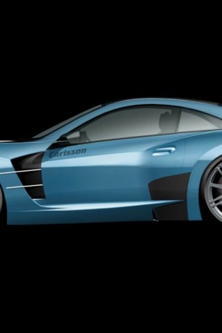 Carlsson C25 Blue Car